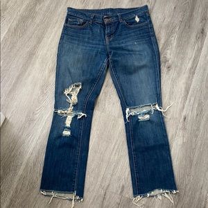 J Brand straight crop jean. 28.